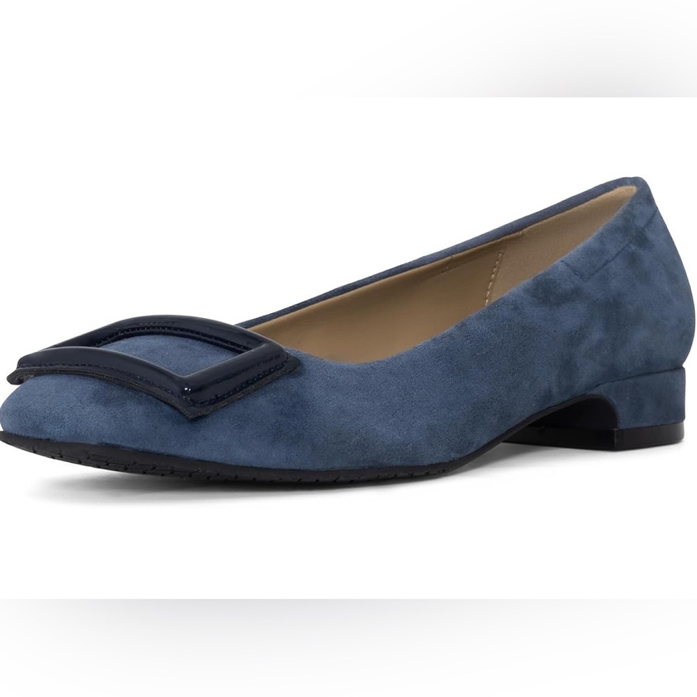 NYDJ Women's Baran Ballerina Flat Ballet For Comfortable Fit and Classic Style